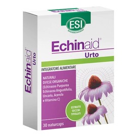 ESI - Echinaid Forte, Integratore Alimentare con Echinacea, Vitamina C e Acerola, Favorisce le Difese Immunitarie Contro Malanni Tipici della Stagione Invernale, Senza Glutine e Vegan, 30 Naturcaps