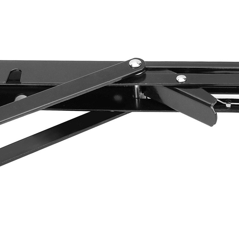 ZOENHOU 4PCS 14 Inch Folding Shelf Brackets, Heavy Duty Metal