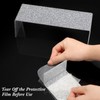 Yiyiring 2 Set Glitter Acrylic Display Stand 6 Pcs Rectangular