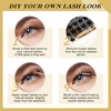 Cluster Lashes 480 Pcs QUEWEL Individual Lashes MIX10-18 D Curl