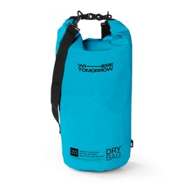 #DoYourOutdoor Dry Bag | Waterproof Backpack | Waterproof Bag & Pack Sack | 2L 5L 10L 20L 30L Dry Bag in 2 Styles and Many Colours | Ideal for Boat, Kayak, Fishing and Camping, lightblue, Hoizontal