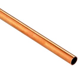 ICS Industries - 3/8" TYPE K HARD COPPER 5 FT LENGTH (1/2" OD) ASTM B88 C12200