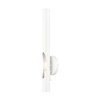 Livex Lighting Acra 1 Light Wall Sconce White Finish