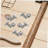 DOITOOL 304 Stainless Steel M8 T-Bolt Screws Flange 20pcs Set