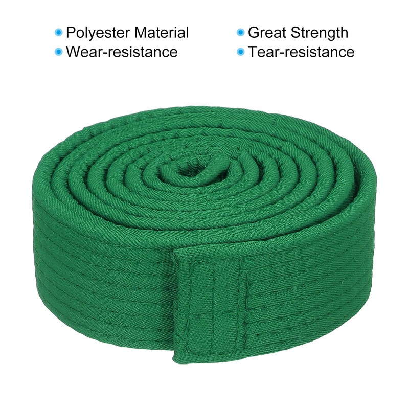 PATIKIL Taekwondo Colored Ranking Belt 1.5" x5.9Ft 1.8m, Polyester Martial