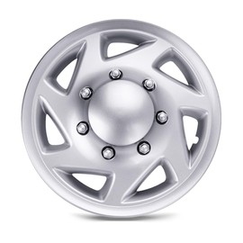 BARTOO 16" Hubcaps Wheel Covers Hubcap for Ford E150 E250 E350 Econoline 1992-2014, One Piece Hub Caps Van Heavy Duty Construction, 1 Piece