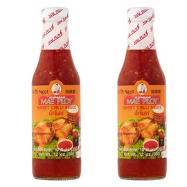 Mae Ploy Sweet Chili Sauce Bottle, 12 Ounce (Pack of 2)