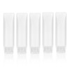 5pcs Travel Bottles for Toiletries, Translucent Travel Size Squeeze Tube