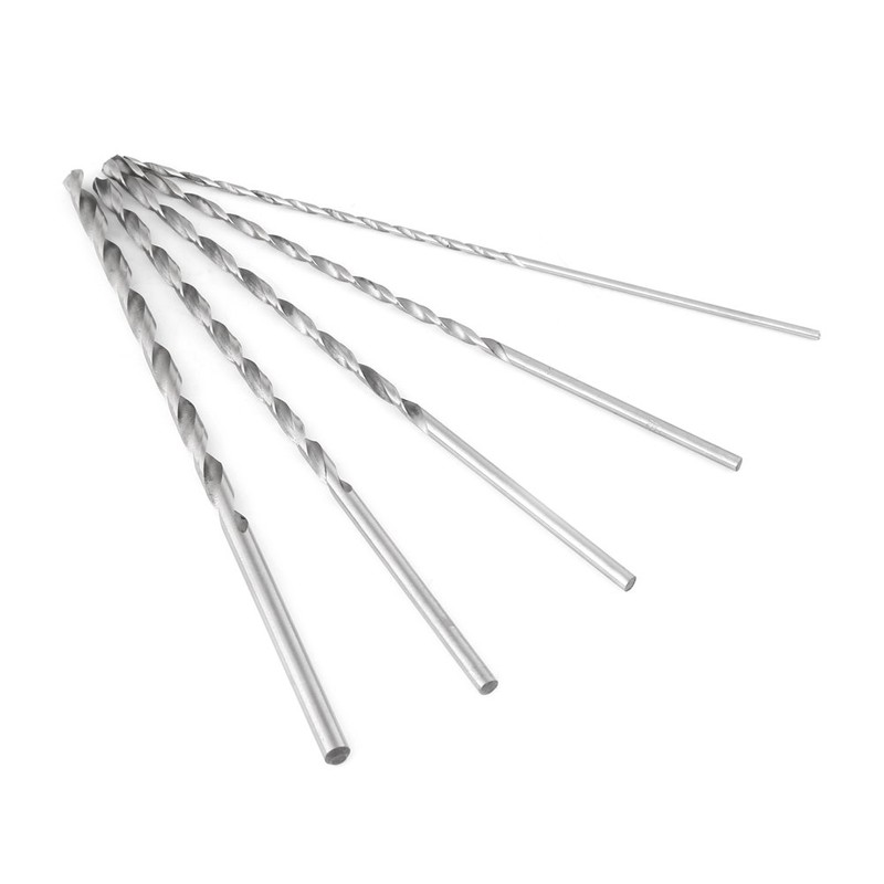 Xinrub Extra Long High-Speed Steel Straight Shank Twist Drill Bit