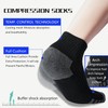 Iseasoo Copper Compression Socks for Men & Women Circulation-Ankle Plantar