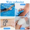 15CM X 5M Tattoo Folie Heilung, Wasserdichte Klebebandage Transparent Bandage