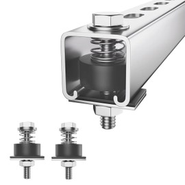 Trolley Roller Wheels Limit Trolley Assembly Positioning for Unistrut Strut Channel with 1-5/8" Wide and All 1-5/8" or Strut Channel trolldy Pack of 2