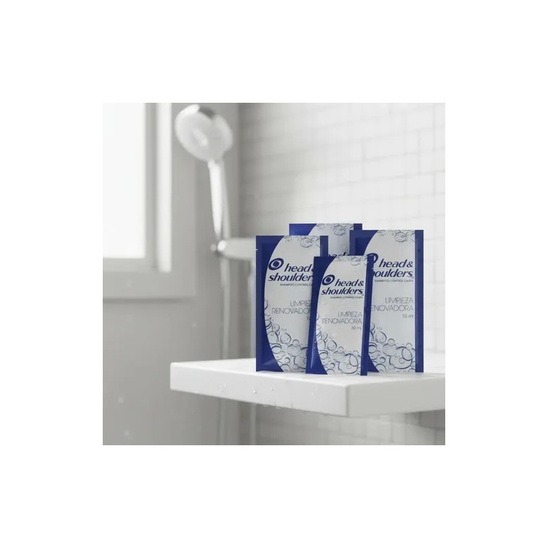 576 Sobres/10ml. Shampoo Head & Shoulder Hotelero