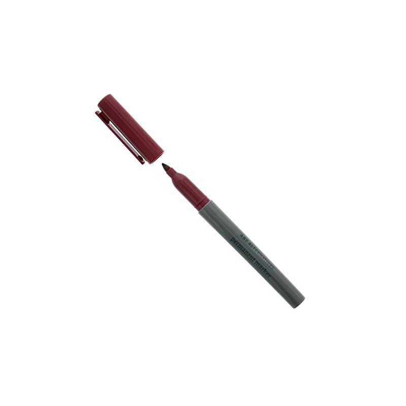 Art Alternatives Permanent Marker, Fine, Brick- 4.2mm felt nib -