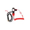 eMagTech 2-Wire Universal Kill Switch Button with Lanyard, Red, Push