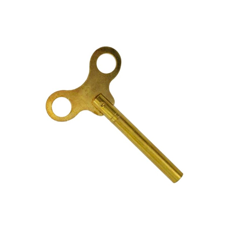 TAURISH Extra Long Brass Universal Clock Winding Key for Antique