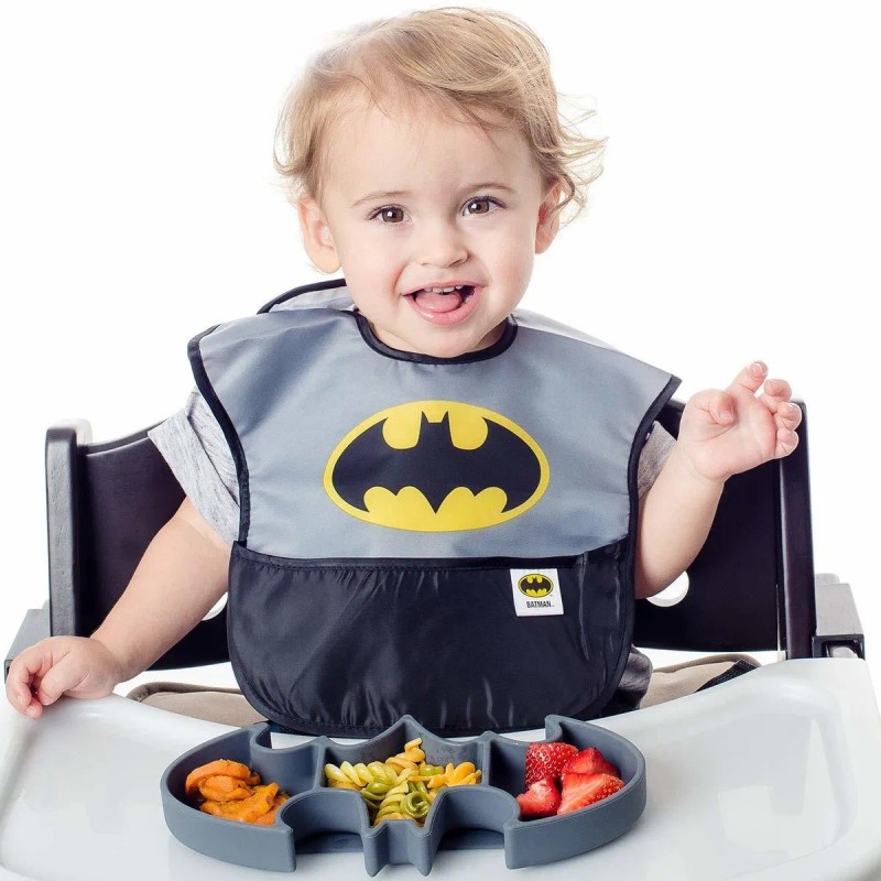 Bumkins Dc Comics Superbib, Babero, Impermeable, Lavable, Ma