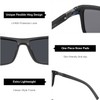 PUKCLAR Polarized Sunglasses for Men Lightweight TR90 Frame UV400 Protection