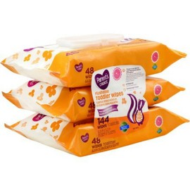 Parent's Choice Flushable Toddler Wipes, Ultra Soft, Gentle on Skin, (144 count- 2 Pack)