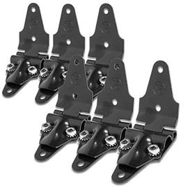 6X Transglobal Hinge (Mild Steel, Roller Hinge Complete, 2.00" Width) Works with Trailer Roll-Up Door (TG-1209-A)