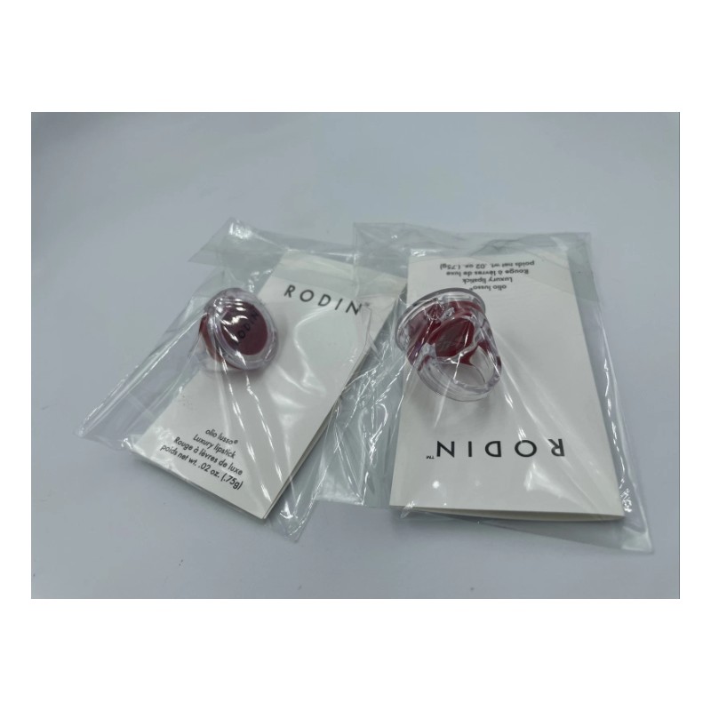 RODIN Olio Lusso Luxury Liptick RED HEDY LOT Of 2