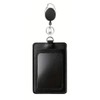 Pass Case with Reel, Black, Maximum 23.6 inches (60 cm),