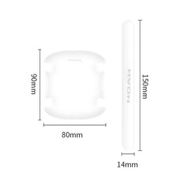 Noah Door Handle Protector, Suitable for All Series, Car Parts, Door Handle Protection, Scratch-Resistant, Exterior Parts, Seal, Sticker, Cover, Includes Exclusive Logo, Easy Installation, Set of 8