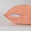 Fancy Homi 2 Packs Peach Decorative Throw Pillow Covers 16x16