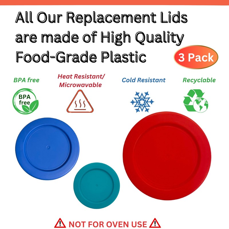 Klare Ware 1, 2 & 4 Cup Replacement Lids/Covers for