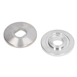 Kadimendium Circular Saw Flange Collar Circular Saw Flange Locks 5×5×2 2pcs Cutting Machine Pressure Plate Cemented Carbide Bearing Block for 10in Aluminum Mitre Saw