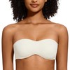 MELENECA Women's Minimiser Strapless Bra with Underwire with Invisible Bra