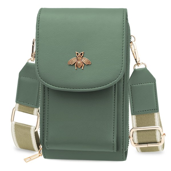 LITOON Cross Body Bags with Touchscreen Cell Phone Purse Window