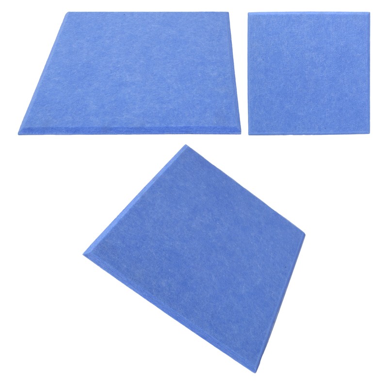 6Pcs Acoustic Absorption Panel Thickened Reduce Reverb SoundProof Padding Absorber(Blue