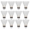 12pcs Badminton Balls Feather Badminton Shuttlecocks Indoor Outdoor Sports Accessory