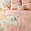 Andency Pink Queen Size Comforter Set with Sheets - 7