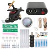 10 Wraps Tattoo Coil Machine Set Mini Tattoo Power Supply