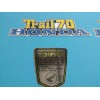 HONDA CT70 TRAIL70 1976 FRAME DECAL GRAPHIC SET (#H61)