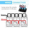 3 Gang Switch Panel On/Off Toggle Switch Panel Waterproof 12