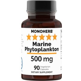 MONOHERB Marine Phytoplankton 500 mg - 90 Vegetarian Capsules