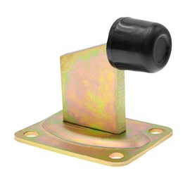 Skelang Gate End Stop Floor, Sliding Gate Stop with Base, Heavy Duty Gate Stopper Mount for Sliding Driveway Gate, Swing Door, Rolling Gate, 1 Pcs