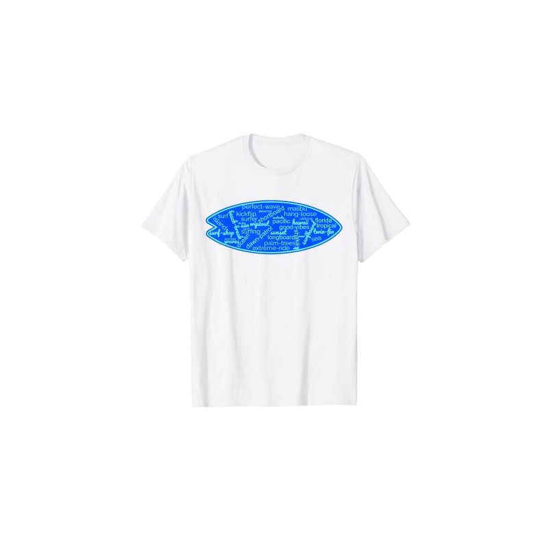 Men's Surf Cold Water Surfer Pacific Ocean Waves Beach T-Shirt,