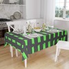 Bonamaison Kitchen Decoration, Tablecloth, Neon Green Fume, 140 x 160