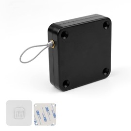 1200 Tensile Strength - Wire Length 1.2 m - Wire Diameter 1.2 mm Automatic Door Closer GEBAUM Automatic Door Closer No Punching No Drilling Automatic Door Closer with Pull Cord