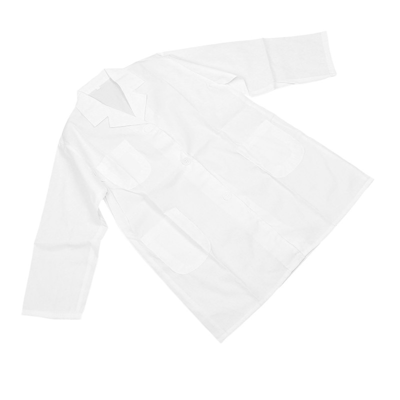 Children Laboratory Coats Turn Down Collar Adjustable Realistic Role Play