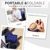 LuxoCare Inflatable Wedge Pillow, Lumbar Support Pillow, Neck Pillow, Leg