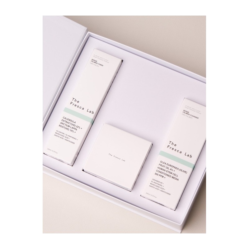 Repair Basic Calming Cleanser 200ml + Toner 200ml + Cream