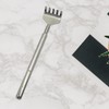 Silver Back Scratcher for Men Women,Extendable Stainless Steel Telescoping Backscratchers