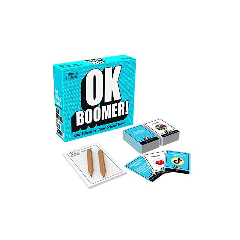 Goliath OK Boomer! (Dutch Version) Card Game from 14 Years