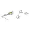 Miore MSAE005E Women's 925 Sterling Silver Peridot and Zirconia Drop