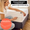 Dreamway Mattress Cover 90 x 200 cm - Complete Against